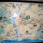 shizuoka map in Shizuoka, Japan 
