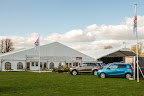 The Mitsubishi's are ready on display