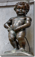 Manneken Pis, Bryssel