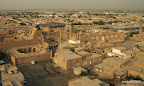View over Khiva from a minnaret