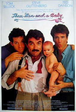 three men and a baby