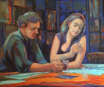 Pub Talk, acrylic on canvas, 2011.
