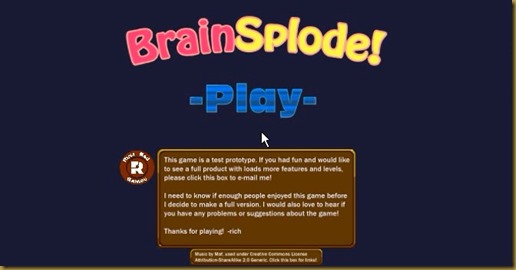 BrainSplode!タイトル BrainSplode!タイトル