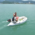 Wir gehen Einklarieren in Langkawi, und neue Crew holen: Rebi und Dani