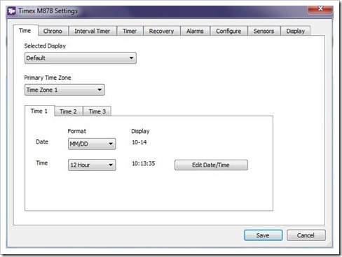 TimexMainConfig
