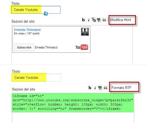 canale-youtube-widget-blogger