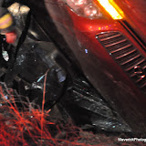 Female rolled vehicle into a field on Bussieness 80 East, just before the Expossition Off Ramp. Though the car was totally wrecked, she escaped without a scratch. News_100823_Biz80atCalExpoRollover