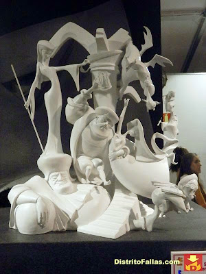 Falla Sueca-Literat Azorín 2015 (maqueta)