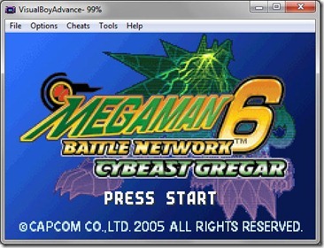 Download GBA Megaman Battle Network 6 Cybeast Gregar English for PC (Emulator + Rom)