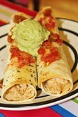 Crispy Chicken Roll Ups and Creamy Avocado Ranch