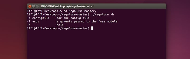 MegaFuse in Ubuntu Linux MegaFuse in Ubuntu 14.04