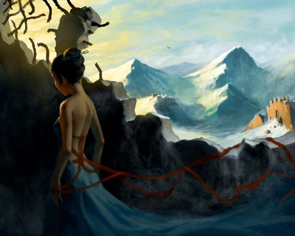 Girl With Red Ribbon, Magic Beauties 3