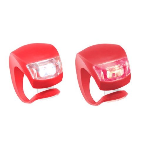 These Knog Beetle lights will keep you visible in the dark.