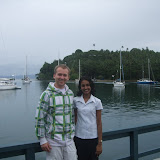 Me and Devika at Savusavu Yacht Club