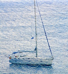 SAIL IN THE WATER
