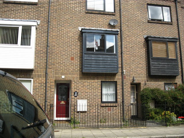 I think it's this apartment block which was built on the chapel's site.