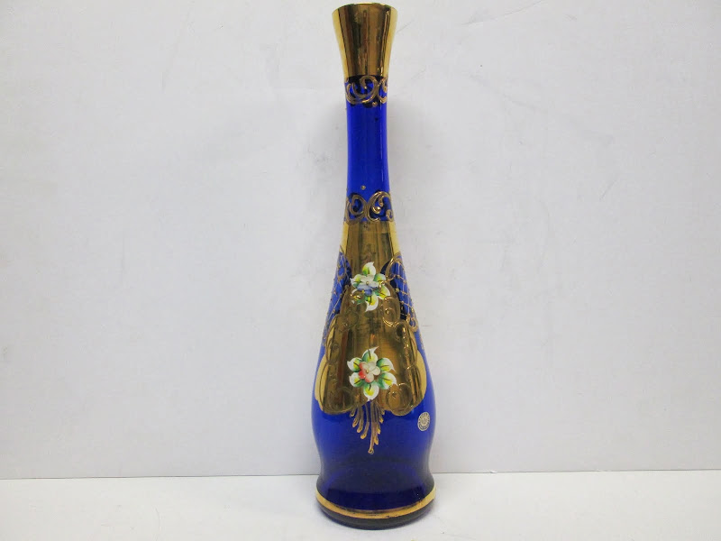 Murano Floral Decorative Bottle