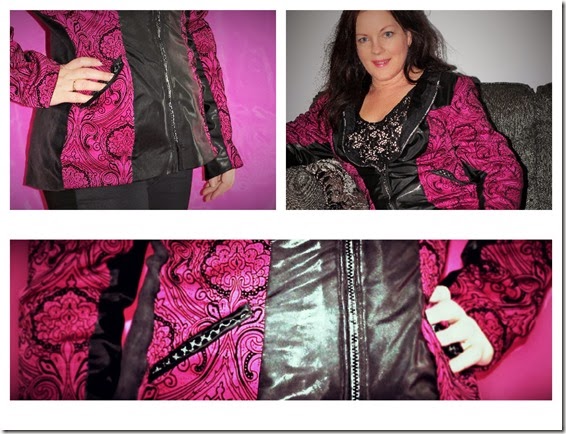 pink jacket close ups pink jacket close ups
