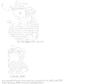 オーストリアねこ ＆ ニホンねこ （ねこたりあ）
