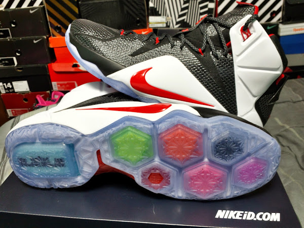 NIKEiD LeBron 12 Inspired by AZG Playoff PE Bulid by JRLYON