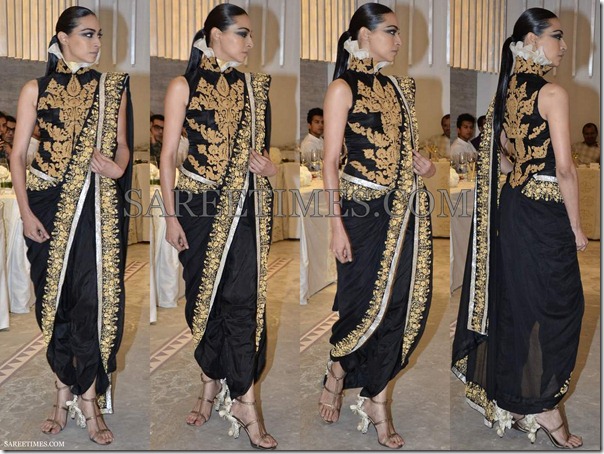 Anamika_Khanna_Black_Saree