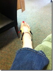 Foot July 2011