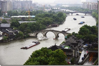 The Grand Canal of China 京杭大運河 (via xinhuanet.com) 02