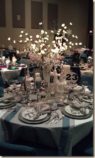 Silver and White Tablescape 12-15-11