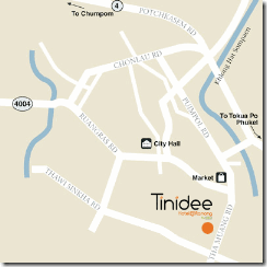 Tinidee Hotel map
