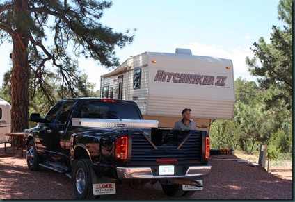 To Colorado, RV park and tow truck 035