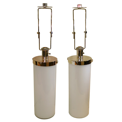 I always love pairs, which is why I fell in love with these milk glass lamps. I would put them on either side of my sofa. I always love pairs, which is why I fell in love with these milk glass lamps. I would put them on either side of my sofa.