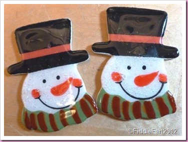 snowman head embellishments