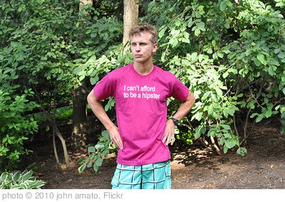 'hipster t-shirt' photo (c) 2010, john amato - license: http://creativecommons.org/licenses/by/2.0/