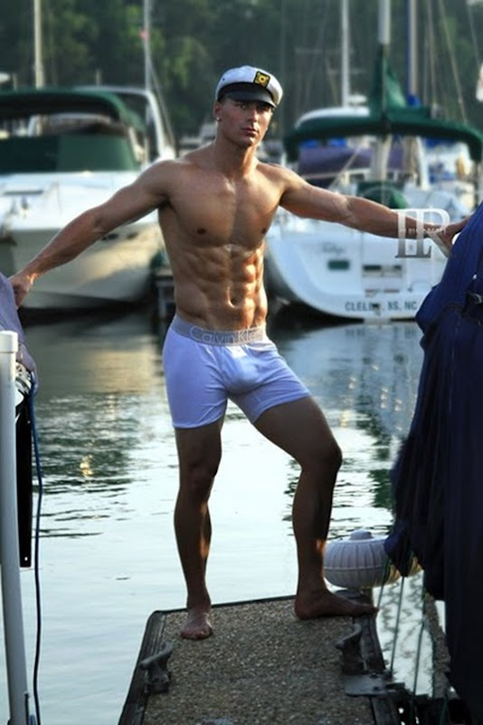 Guys in White Underwear: Tim Hartman for Calvin Klein