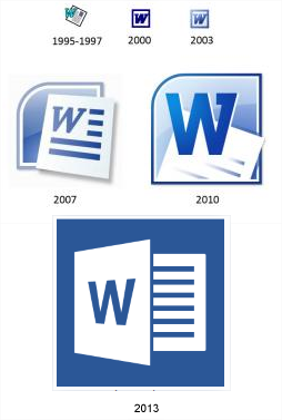 La evolución de Microsoft Word en imágenes