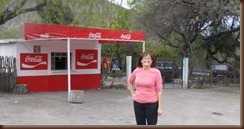 Coca Cola Stand in village