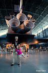 Liliana & Douglas Hopkins under DC shuttle propulsion. Photograph (c)2012 Chris Marquardt, our personal family photographer extraordinaire!