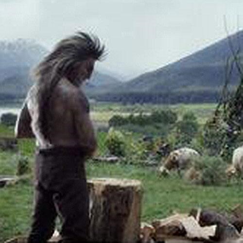 Beorn egy kockás Hobbit 2 fotón