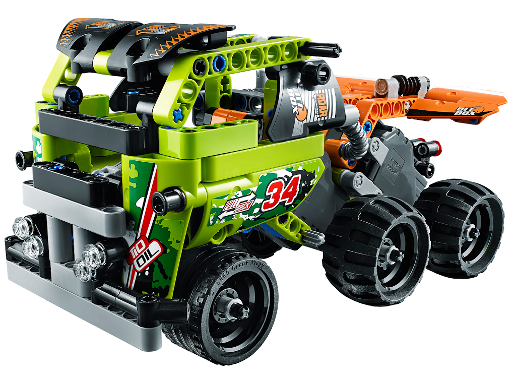 Bricker - Gioco di costruzioni di LEGO 42027 Desert Racer