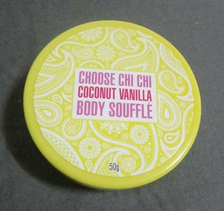 choose chi chi coconut vanilla body souffle, bitsandtreats
