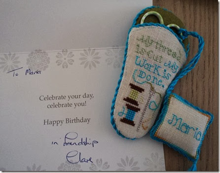 B.D gift from Clare B.D gift from Clare