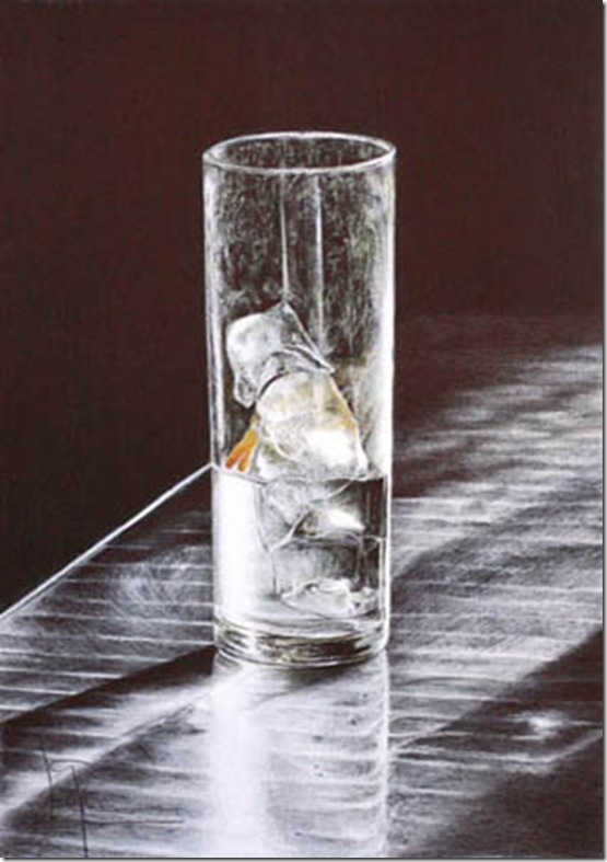 vaso con hielo y limon w vaso con hielo y limon w