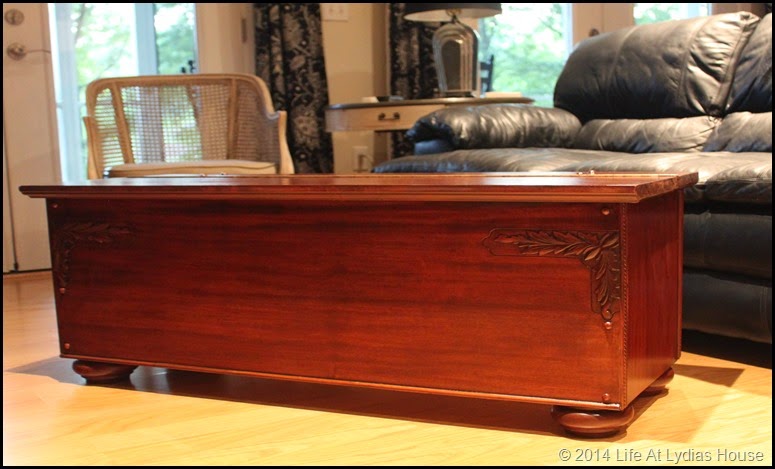 blanket chest from piano parts