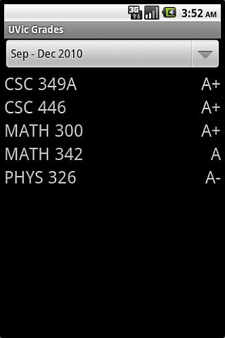 【免費教育App】UVic Grades-APP點子