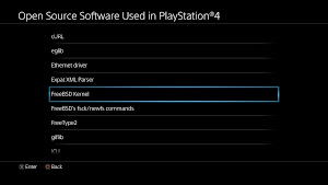 FreeBSD in PlayStation 4