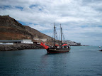 Ship in Puerto Rico harbor