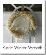 rustic winter wreath rustic winter wreath