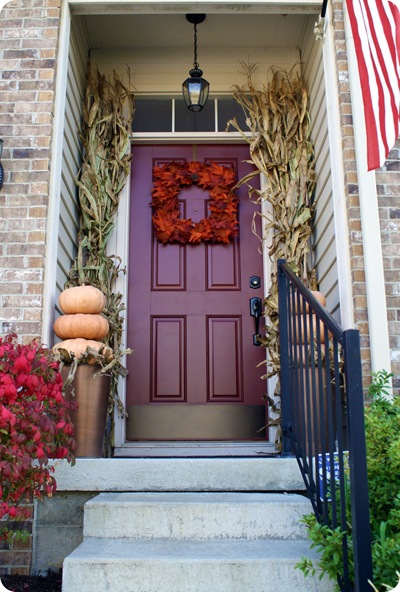 square fall wreath