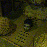 strange torture room at Edo Wonderland in Nikko, Japan 