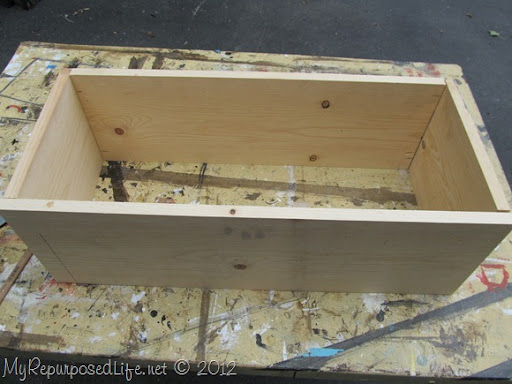 toy box bench diy